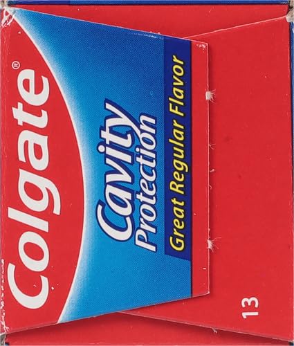 Colgate Cavity Protection Regular Fluoride Toothpaste, White, 6 oz