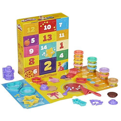 Play-Doh 14-Day Advent Calendar Arts and Crafts Set