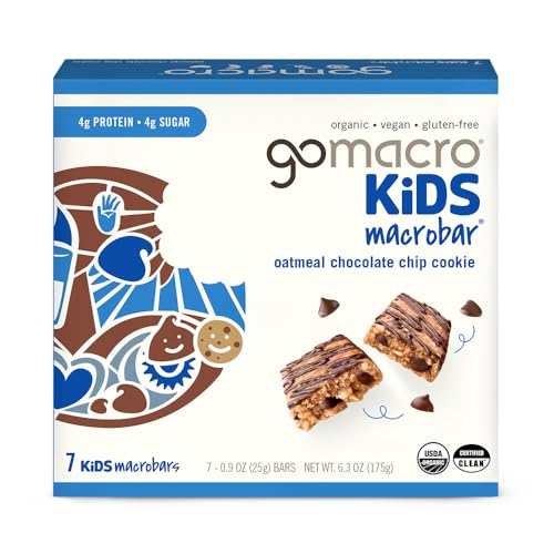 7 Count GoMacro Kids Organic Vegan Snack Bars