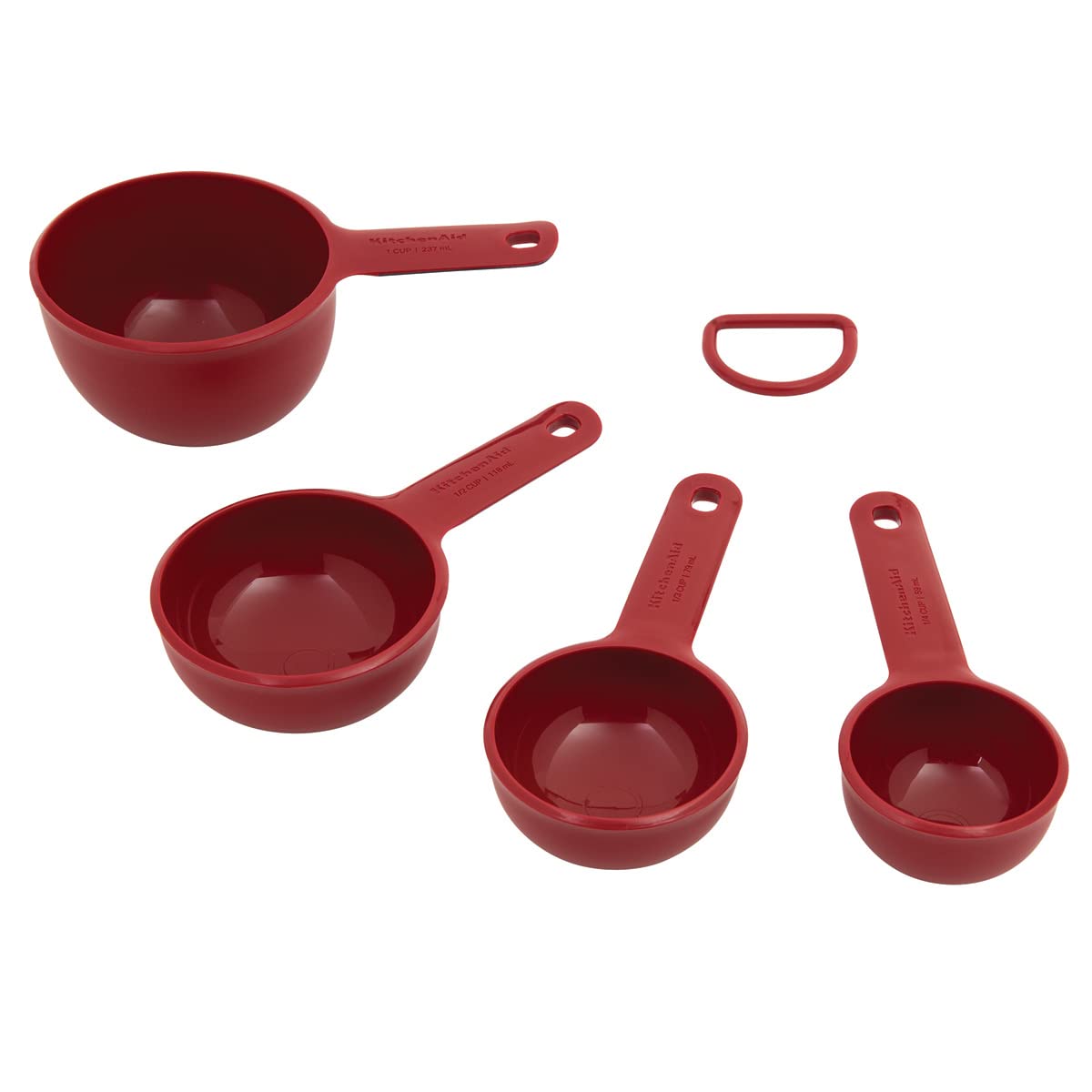 KitchenAid 4-Piece Measuring Cup Set, Empire Red