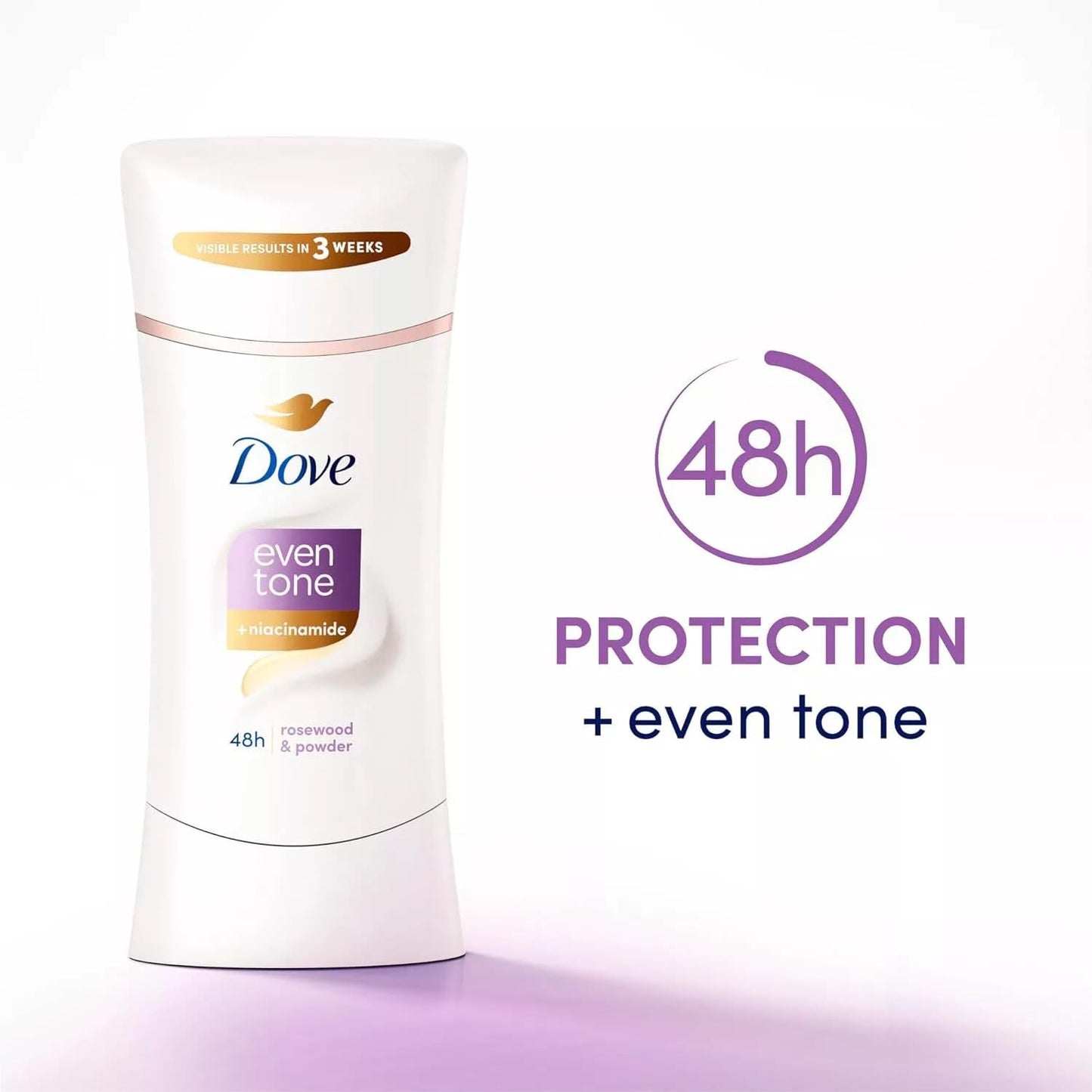 Dove Even Tone Antiperspirant Deodorant 3 Count