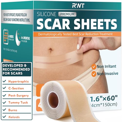 60-Inch Reusable Silicone Scar Tape Roll