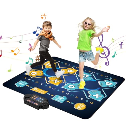 VEVOR 8-Button Electronic Dance Mat with Single/Two Player Modes