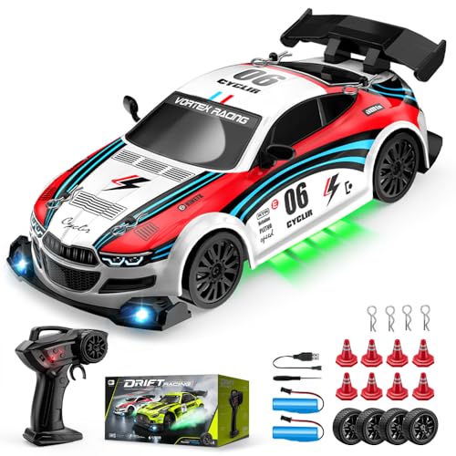 2 Battery 4WD High Speed Drift RC Car