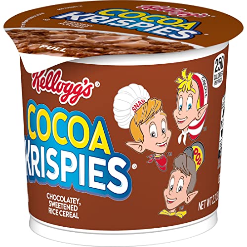 2.3oz Cocoa Krispies Chocolatey Cereal Cup