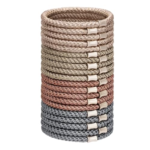 20 Pack Braided No-Damage Hair Ties