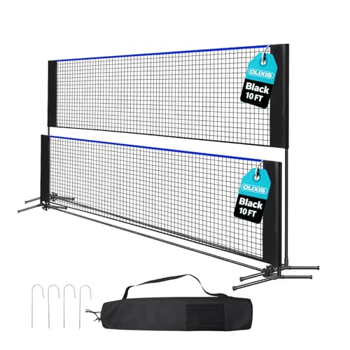 Adjustable Multi Sport Badminton Pickleball Tennis Net Set