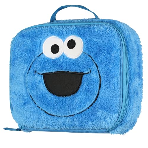 Cookie Monster Fuzzy Insulated Lunch Box