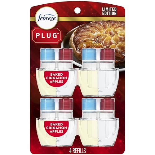4 Pack Febreze Plug In Air Freshener Refills