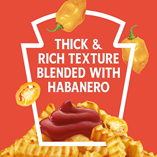 Heinz Habanero Tomato Ketchup Squeeze Bottle 14 oz