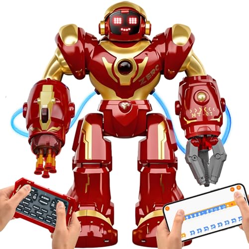 Programmable STEM Robot Toy with Voice and App Control