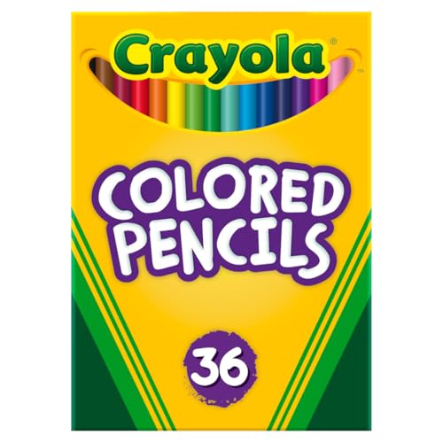 36 Count Crayola Pre-Sharpened Colored Pencils