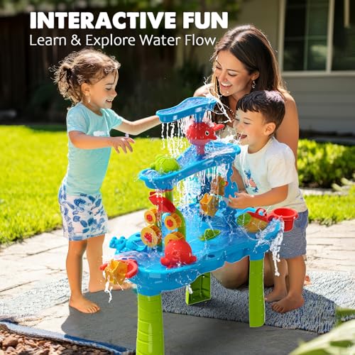 CozyBomB Water Table with Magnetic Fishing Game