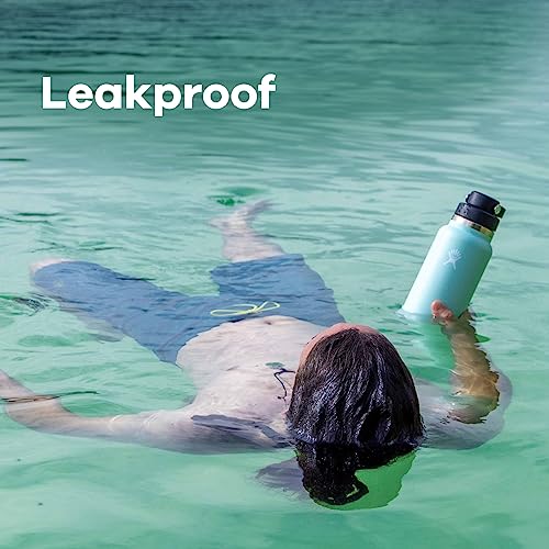 Hydro Flask 40 Oz Wide Flex Chug Cap Black, Stainless Steel, Double wall