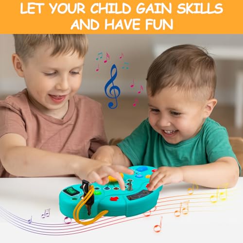 Montessori Busy Board for Toddlers with Lights