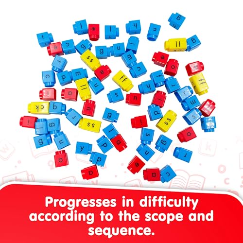 CVC Word Building Activity Cards for Kids 4+