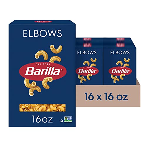 16 Pack Barilla Elbows Pasta 16 oz Boxes