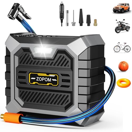 Digital 12V Portable Tire Inflator Air Compressor