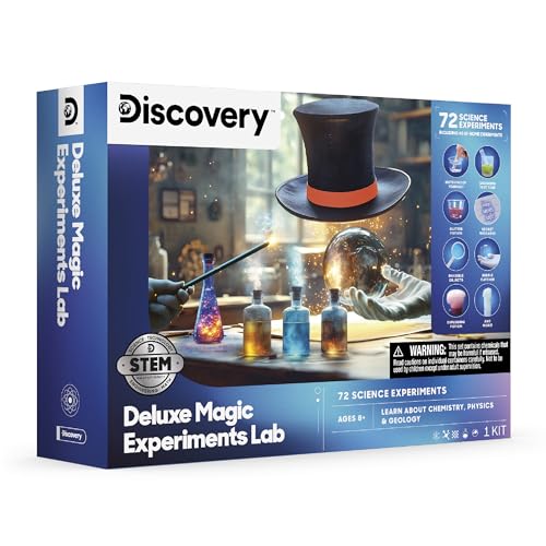 72 Experiment Discovery Kids STEM Science Lab Kit