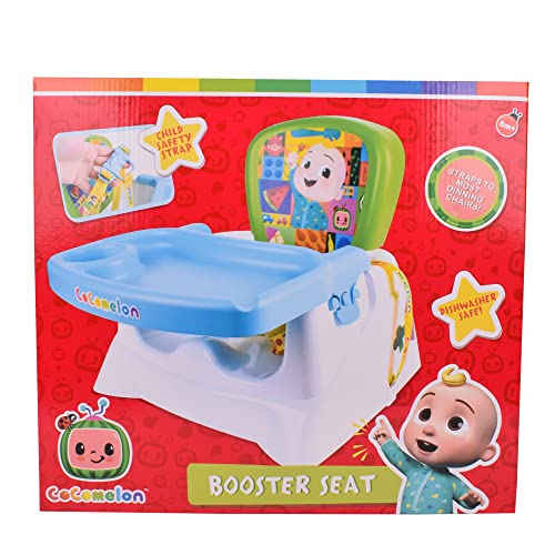 CoComelon Portable Toddler Booster Seat with Tray