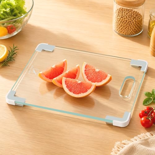 12x8 Tempered Glass Kitchen Cutting Board