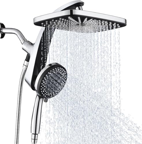 High Pressure Rain Shower Head and Handheld Combo