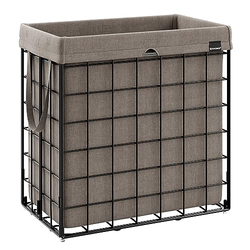 110L Collapsible Laundry Hamper with Removable Liner