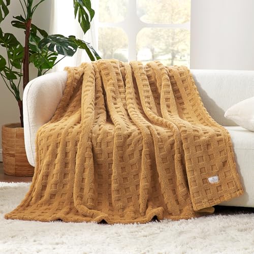Cozy Bliss Super Soft Waffle Throw Blanket
