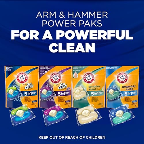 Arm & Hammer 5-in-1 Laundry Detergent Power Paks