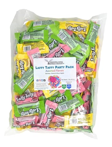 3 Pound Assorted Laffy Taffy Candy Bulk