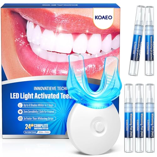 5 Pen LED Teeth Whitening Kit