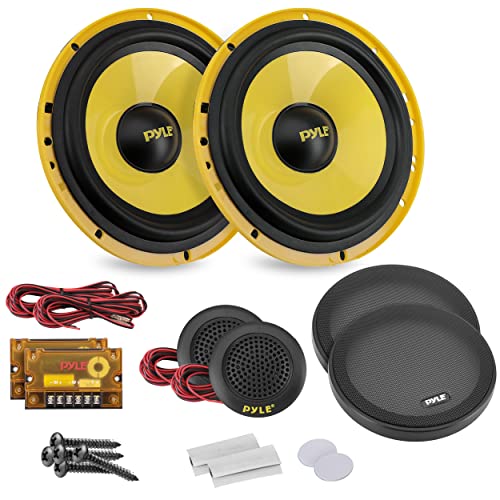 Pyle 6.5-Inch 400W 2-Way Component Speakers