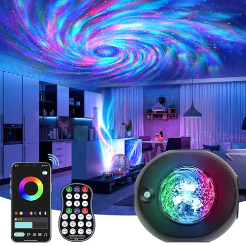 Galaxy Star Projector Night Light with Bluetooth Speaker