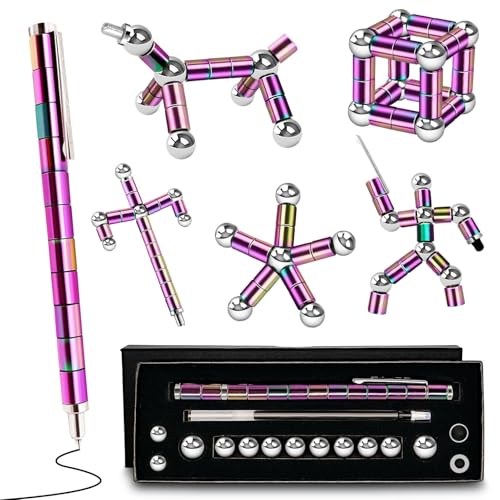 Magnetic Fidget Pen Modular Metal Stress Relief Toy