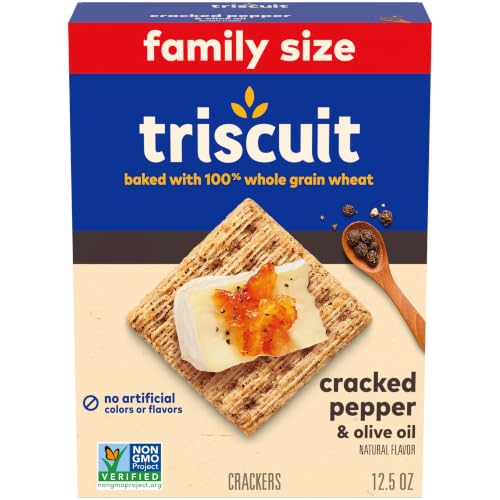 Triscuit Cracked Pepper Olive Oil Wheat Crackers 12.5 oz