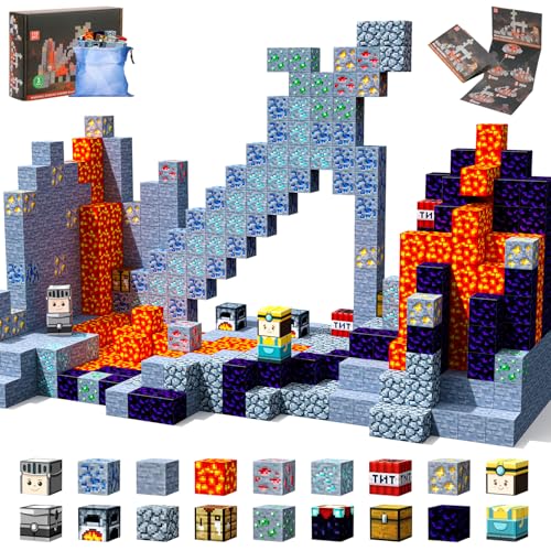 110 Piece Magnetic STEM Building Blocks Set