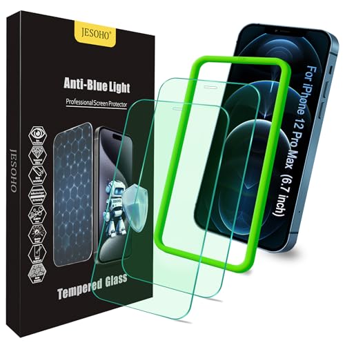 2 Pack iPhone 12 Pro Max Blue Light Screen Protector