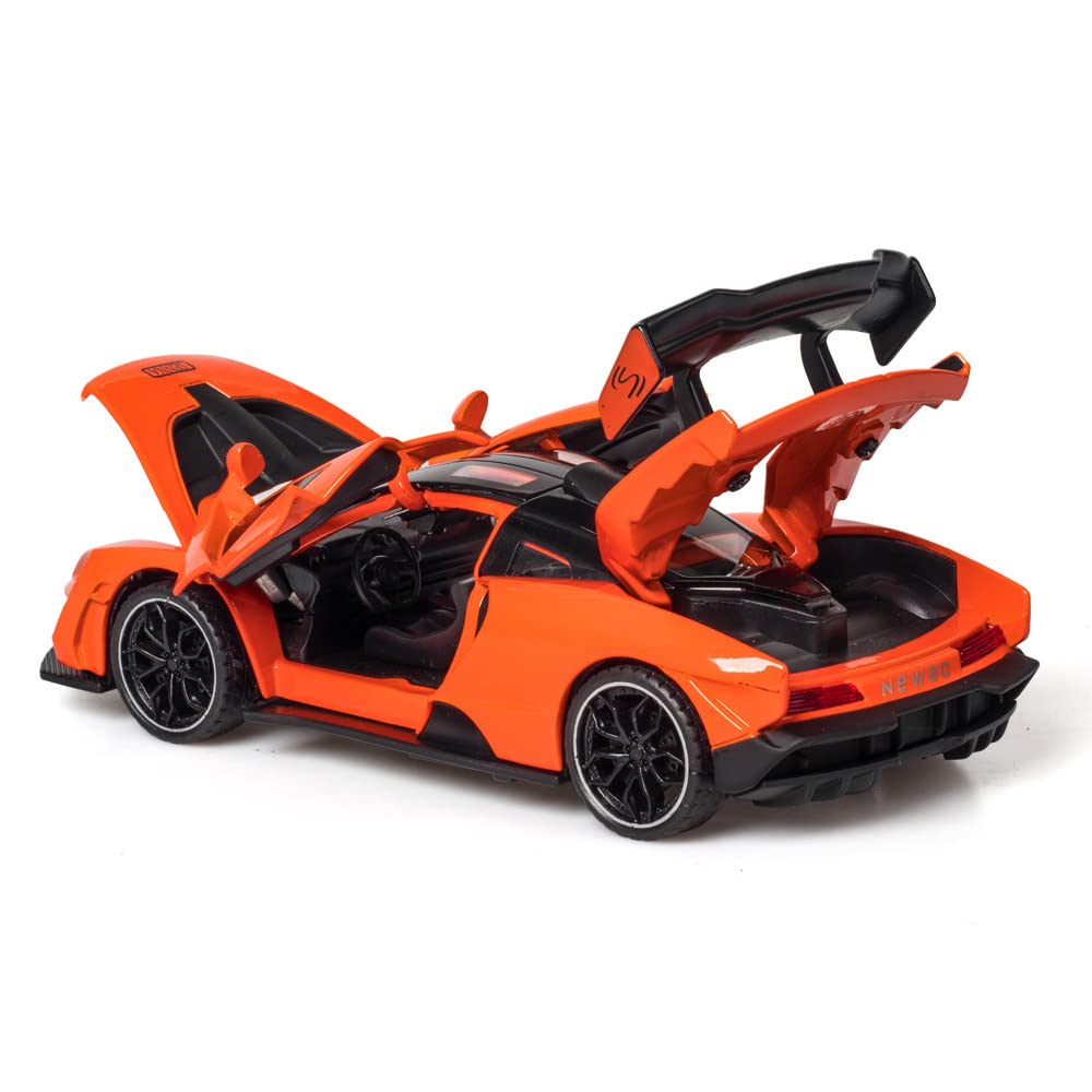 Die-Cast McLaren Senna Toy Car with Sound