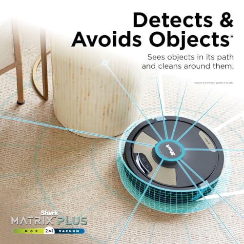 Shark Robot Vacuum & Mop Combo with HEPA
