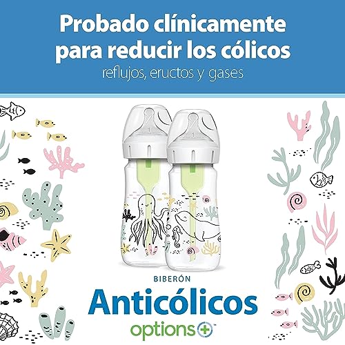 2-Pack Dr. Brown's Anti-Colic Baby Bottles