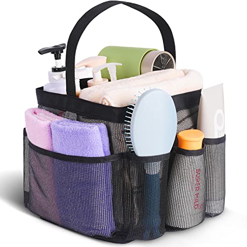 Mesh Shower Caddy with 8 Pockets