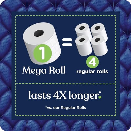 6 Mega Rolls Quilted Northern Toilet Paper