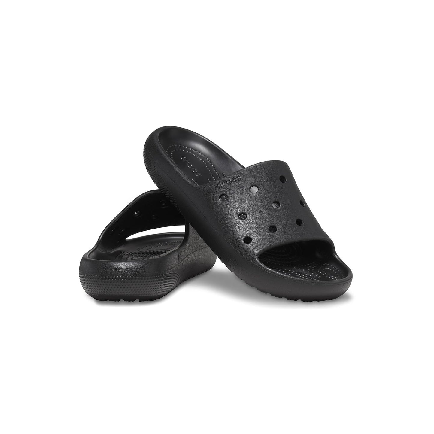 Crocs Classic Slides Unisex Sandals, Black