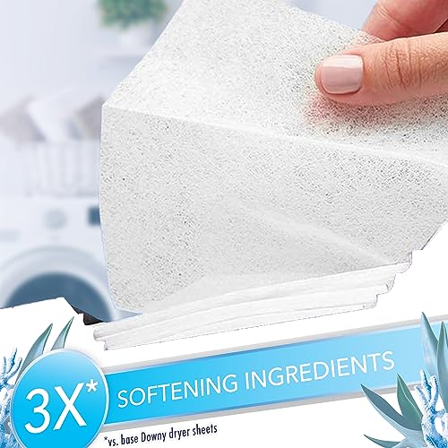 Downy Ocean Mist Fabric Softener Dryer Sheets 180 Count
