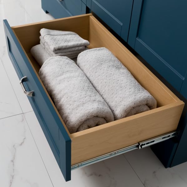 60-Inch Double-Sink Bathroom Vanity with Cabinets