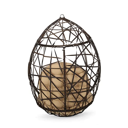 Hanging Wicker Tear Drop Chair by Christopher Knight