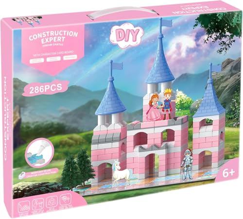 286 Piece Princess Castle Building Block Set