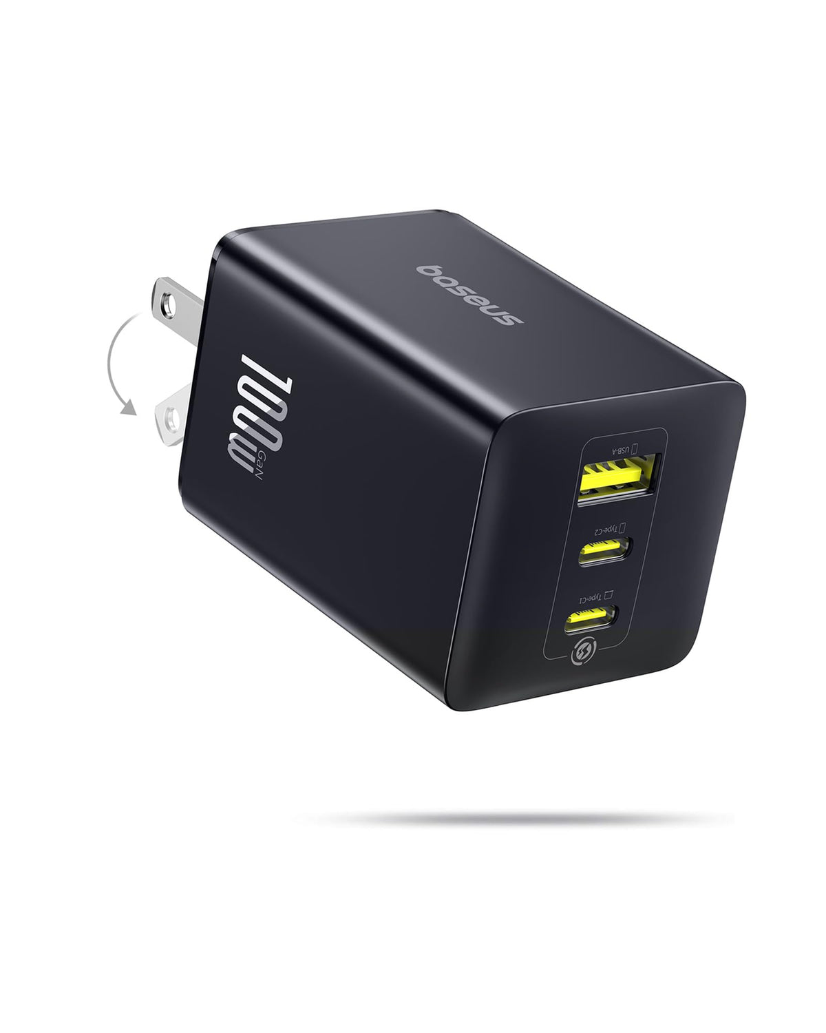 Baseus 100W 3-Port USB C Wall Charger