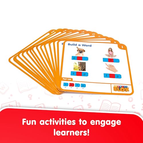 CVC Word Building Activity Cards for Kids 4+