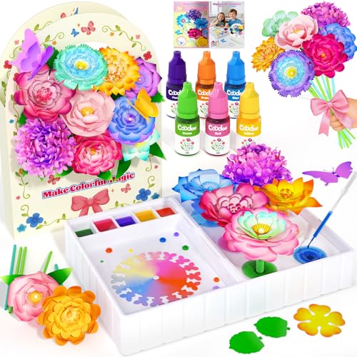 DIY Magic Flower Dyeing Craft Kit